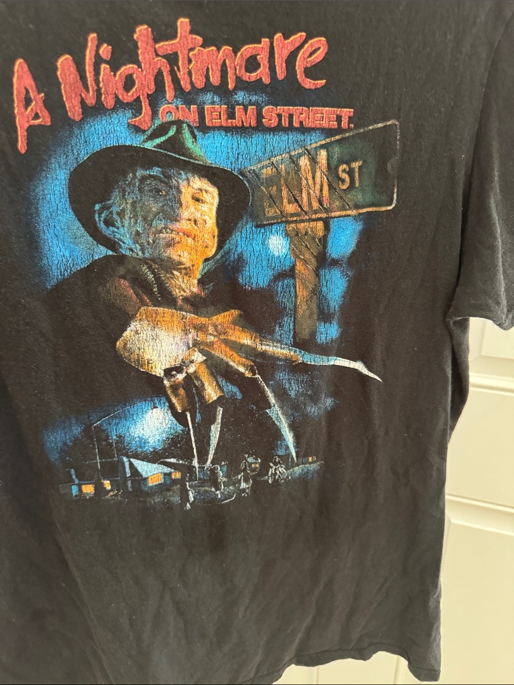 A Nightmare on Elm Street Graphic Black Men's T-Shirt